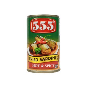 555 Fried Sardines Hot&amp;Spicy
