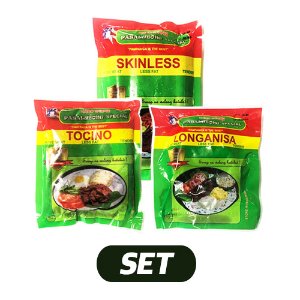 Tocino, Longanisa, Skinless Set  [Green Package]